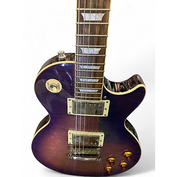Used Epiphone Les Paul Standard Pro PURPLE BURST Solid Body Electric Guitar