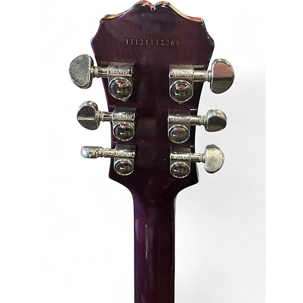 Used Epiphone Les Paul Standard Pro PURPLE BURST Solid Body Electric Guitar