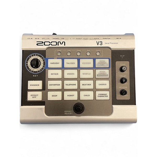 Used Zoom V3 Vocal Processor