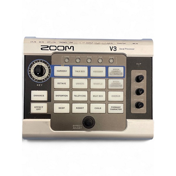 Used Zoom V3 Vocal Processor