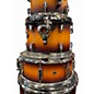 Used Pearl 5 Piece DECADE Tobacco Sunburst Drum Kit