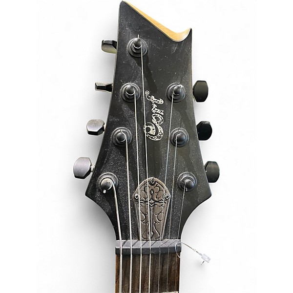 Used Cort EVL 247 Black Solid Body Electric Guitar