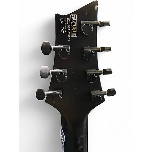 Used Cort EVL 247 Black Solid Body Electric Guitar