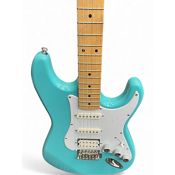 Used Kramer Focus VT211S Blue Solid Body Electric Guitar