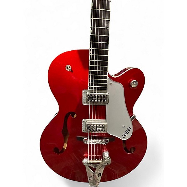 Used 1999 Gretsch Guitars 6120SH Chrome Red Metallic Hollow Body Electric Guitar