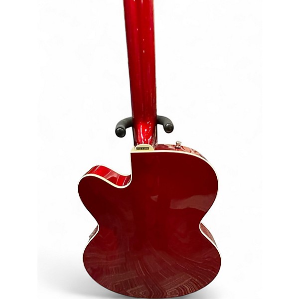 Used 1999 Gretsch Guitars 6120SH Chrome Red Metallic Hollow Body Electric Guitar