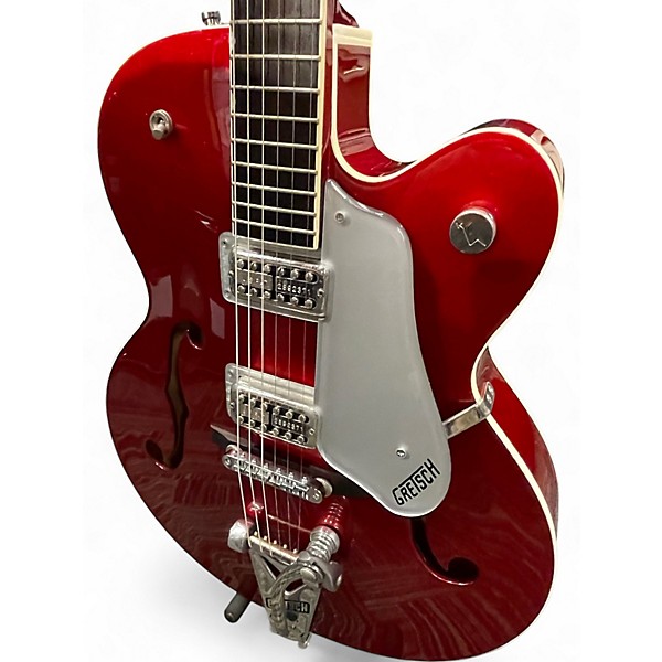 Used 1999 Gretsch Guitars 6120SH Chrome Red Metallic Hollow Body Electric Guitar