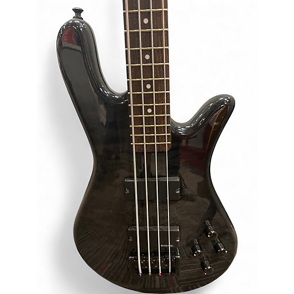 Used Spector Legend 4 Classic Trans Black Electric Bass Guitar