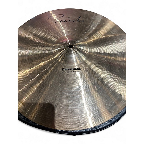 Used Paiste 16in Dimensions Medium Thin Cymbal
