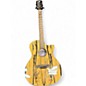 Used Luna Gypsy Spalt Acoustic Electric black/white ebony Acoustic Electric Guitar thumbnail