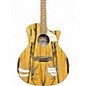 Used Luna Gypsy Spalt Acoustic Electric black/white ebony Acoustic Electric Guitar