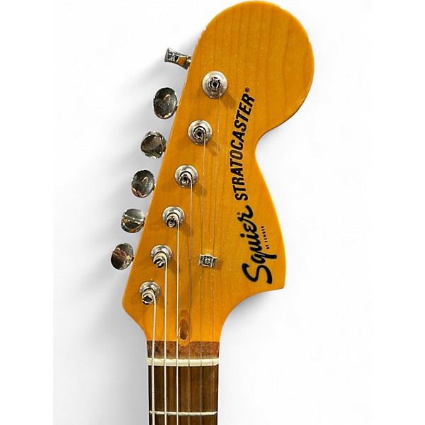 Used Squier CLASSIC VIBE 70S STARTOCASTER BROWN Solid Body Electric Guitar