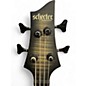 Used Schecter Guitar Research C-4 GT Satin Charcoal Burst Electric Bass Guitar