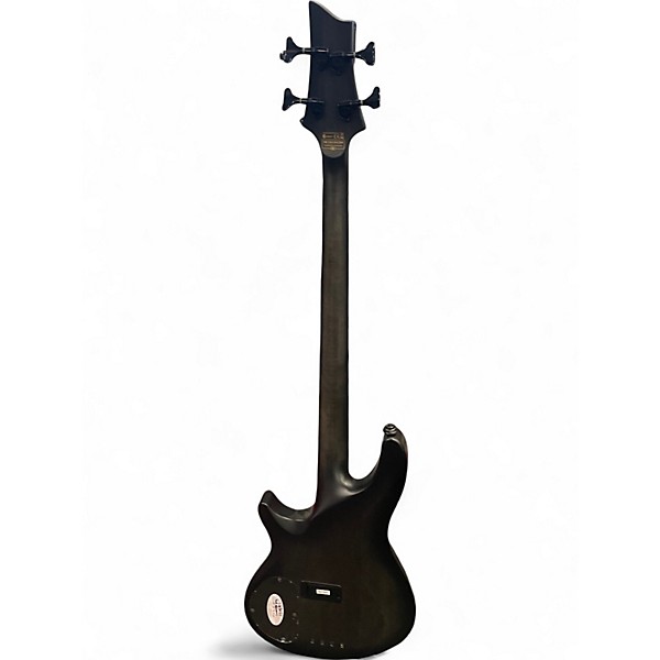 Used Schecter Guitar Research C-4 GT Satin Charcoal Burst Electric Bass Guitar