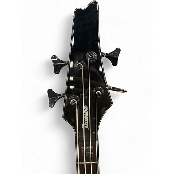 Used Ibanez ICB-300EX Iceman Black Electric Bass Guitar