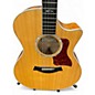 Used Taylor 614CE Natural Acoustic Electric Guitar