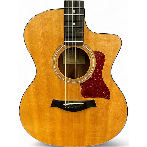 Used Taylor 114CE Natural Acoustic Electric Guitar