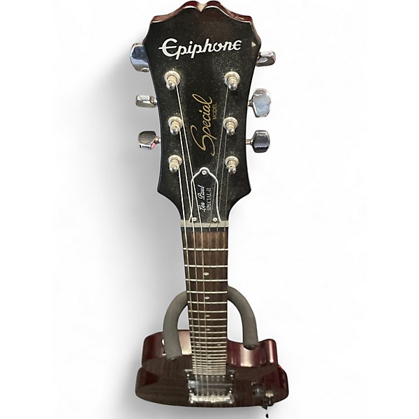 Used Epiphone Les Paul Special II Maroon Solid Body Electric Guitar