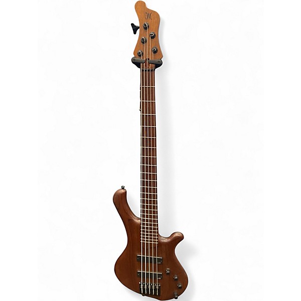 Used Mayones EXOTIC 5 Natural Electric Bass Guitar