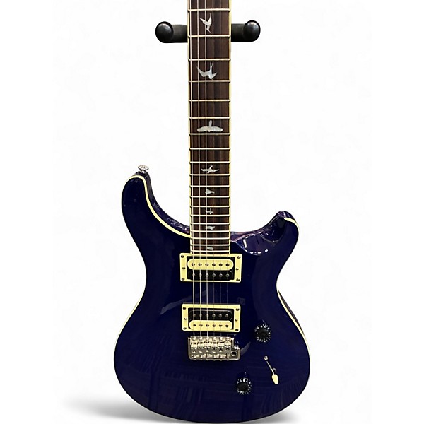 Used PRS SE Standard 24 Blue Solid Body Electric Guitar