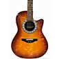 Used Ovation 386T SUNBURST Acoustic Electric Guitar