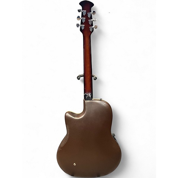Used Ovation 386T SUNBURST Acoustic Electric Guitar