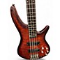 Used Ibanez SR405QM Crimson Red Burst Electric Bass Guitar thumbnail