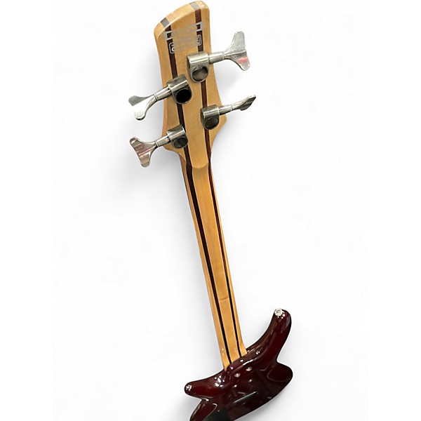 Used Ibanez SR405QM Crimson Red Burst Electric Bass Guitar