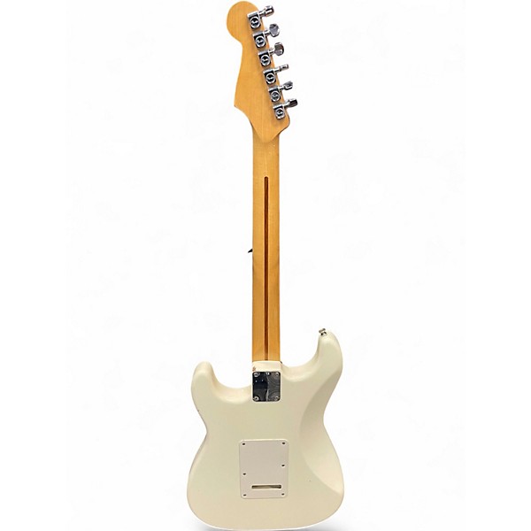 Used Fender Standard Stratocaster Cream Solid Body Electric Guitar