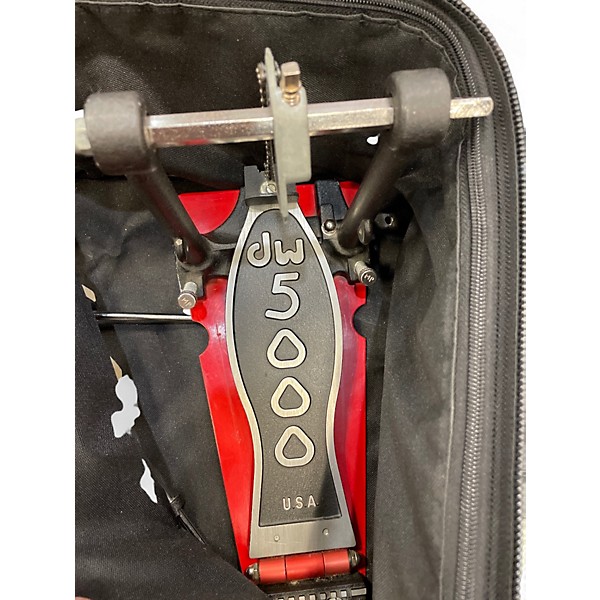Used DW 5000 Series Double Double Bass Drum Pedal