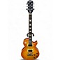 Used Epiphone Les Paul Classic Trans Amber Solid Body Electric Guitar thumbnail