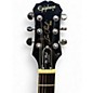 Used Epiphone Les Paul Classic Trans Amber Solid Body Electric Guitar
