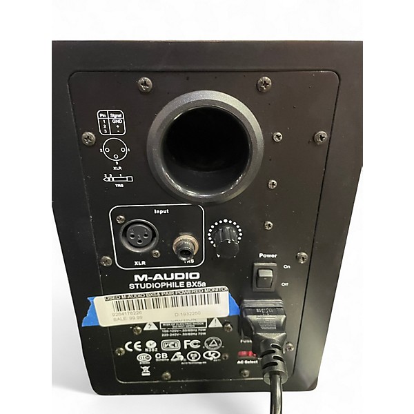 Used M-Audio BX5A Pair Powered Monitor