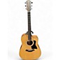 Used Taylor 110CE Natural Acoustic Electric Guitar thumbnail