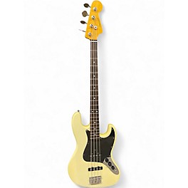 Used Fernandes THE REVIVAL BASS OLYMPIC WHITE Electric Bass Guitar