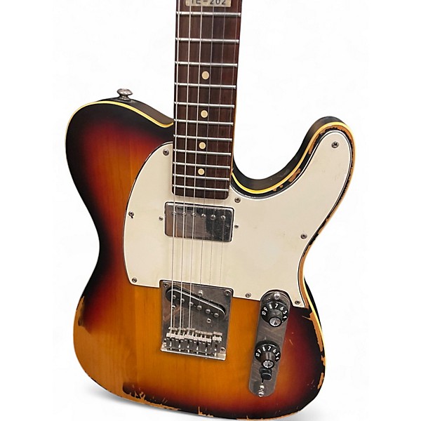 Used ESP LTD TE202 3 Color Sunburst Solid Body Electric Guitar