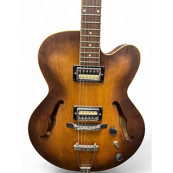 Used Ibanez ARTCORE AF55 Flat Tobacco Hollow Body Electric Guitar
