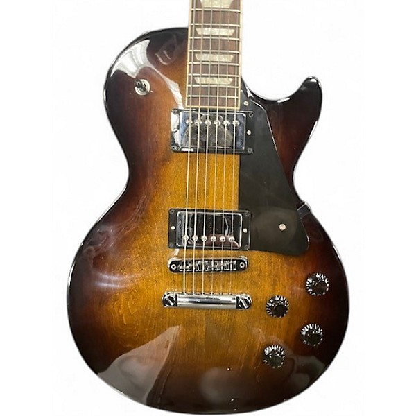Used Gibson Les Paul Studio Sunburst Solid Body Electric Guitar