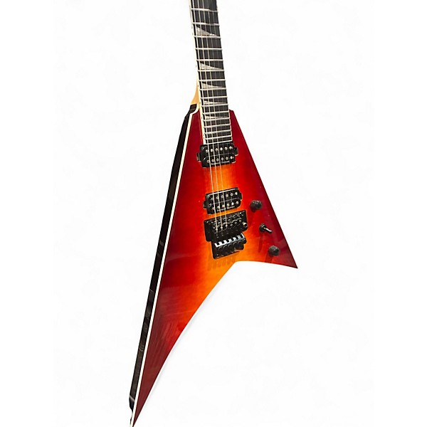 Used Jackson PRO PLUS SERIES RHOADS RR24PS FIRESTORM Solid Body Electric Guitar