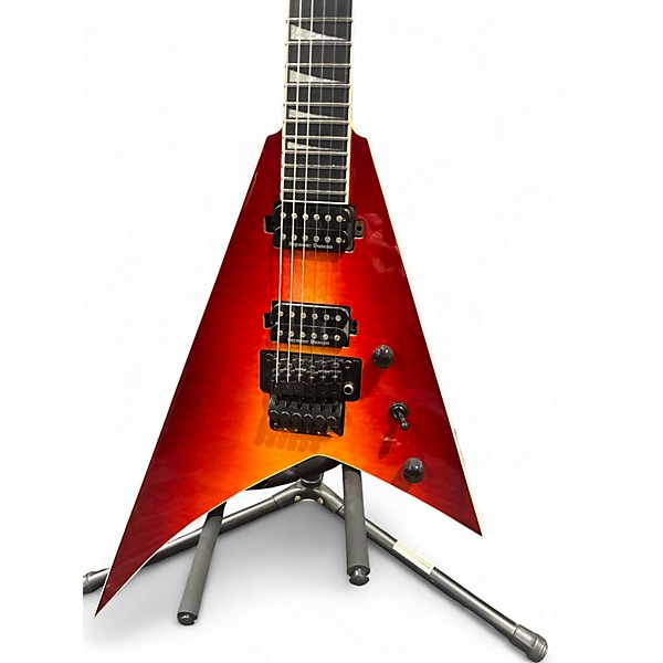 Used Jackson PRO PLUS SERIES RHOADS RR24PS FIRESTORM Solid Body Electric Guitar