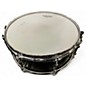 Used Gretsch Drums 14X5.5 Mike Johnston Snare Satin Black Drum thumbnail