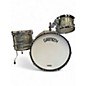 Used Gretsch Drums 3 Piece USA Custom Brooklyn Grey Oyster Drum Kit thumbnail