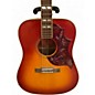Used Epiphone inspired by hummingbird heritage cherry burst Acoustic Electric Guitar
