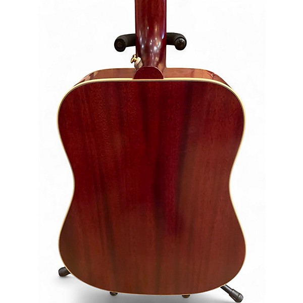 Used Epiphone inspired by hummingbird heritage cherry burst Acoustic Electric Guitar