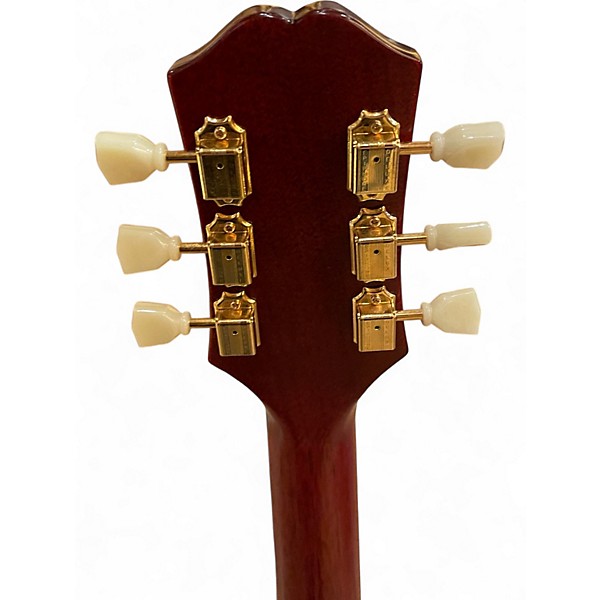 Used Epiphone inspired by hummingbird heritage cherry burst Acoustic Electric Guitar