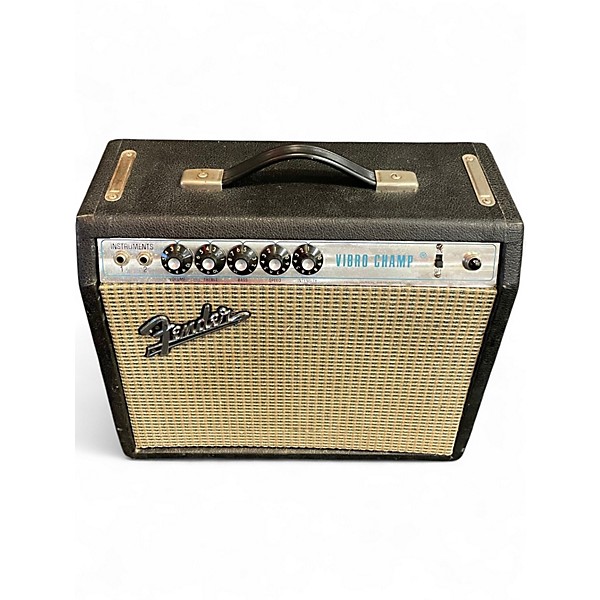Vintage 1971 Fender Vibro Champ Tube Guitar Combo Amp