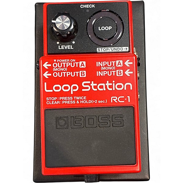 Used BOSS RC1 Loop Station Pedal
