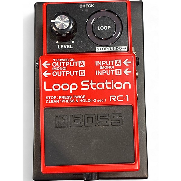 Used BOSS RC1 Loop Station Pedal