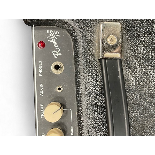 Used Fender Rumble 15 15W 1X8 Bass Combo Amp