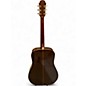 Used Aria AW930 Left Handed Natural Acoustic Guitar